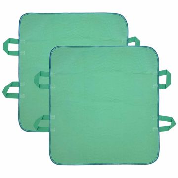 34 x 36 Inch, with Handles - Green