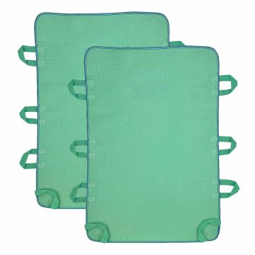 34 x 52 Inch, with Handles - Green