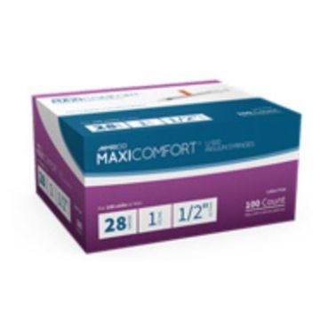 Gauge: 28, Syringe Size: 1cc, Needle Length: 1/2