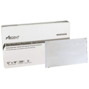McKesson Argent Sure-Check Self-Seal Sterilization Pouches
