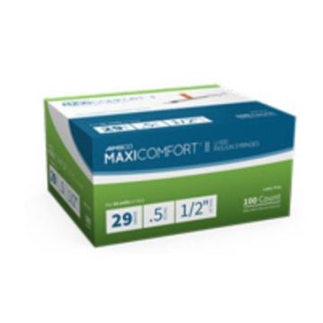 Gauge: 29, Syringe Size: .5cc, Needle Length: 1/2