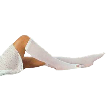 Anti-Embolism Lifespan Knee High Open Toe Stockings 