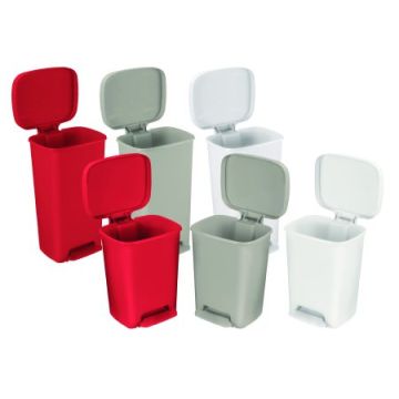 McKesson Trash Can with Self-Closing Step On Lid