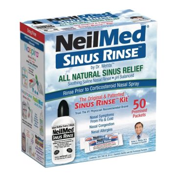 Neilmed Sinus Rinse Starter Kit - 8 oz (5 Premixed Packets)
