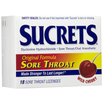 Sucrets Sore Throat Relief Lozenges