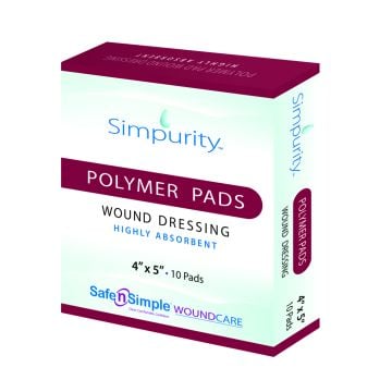 Simpurity Super Absorbent Polymer Pads - Wound Dressings