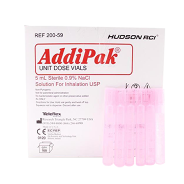 ADDIPAK Sterile Sodium Cholride Unit Dose Saline Solution5mL box of 100
