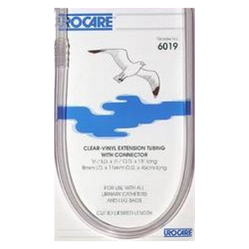 Urocare Urinary Extension Tubing Transparent Vinyl