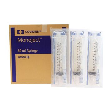 60 mL Syringe Catheter Tip - Sterile SoftPack
