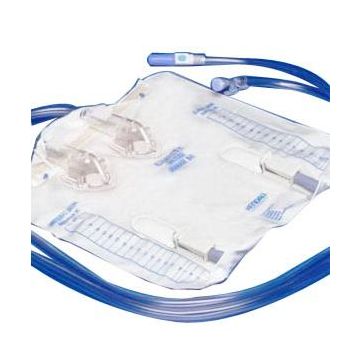 2350 ml Dover Urine Drainage Bag, 48 Inch Tubing