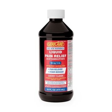 Mckesson GeriCare Liquid Pain Relief - 16 oz. Bottle