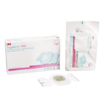 3M Tegaderm CHG IV Securement Dressing