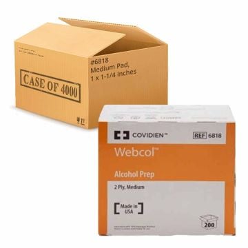 Medium Pad, 1 x 1-1/4 Inches (Bulk Case)