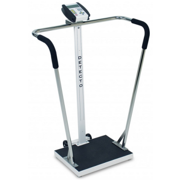 Detecto Waist High Stand On Scale 6855 Series Bariatric Scales