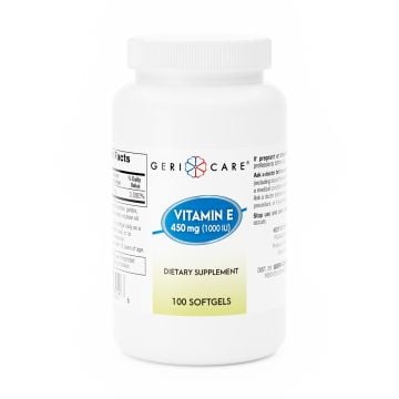 Geri-Care Vitamin E Softgel Dietary Supplement