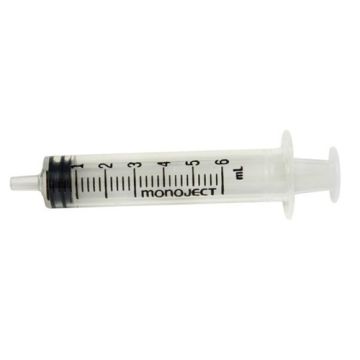 6 mL Syringe Regular Tip - SoftPack