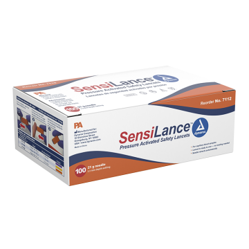 Dynarex Pressure & Button Activate Safety Lancets