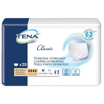 Medium 32 to 44 Inch Waist/Hip Moderate Absorbency