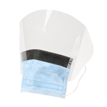 Procedure Mask with Eye Shield by McKesson