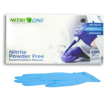 Comfort NITRI ONE Nitrile 4mil Exam Gloves - Powder Free