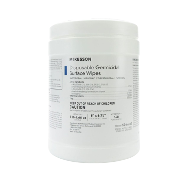 McKesson Pre-Moistened Disinfecting Wipes