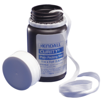 Curity Plain 1 Inch Packing Strips #7633