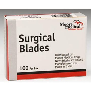 Moore Medical Steel Disposable Surgical Blades