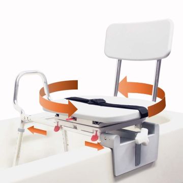 77762 Sliding Tub-Mount Transfer Bench