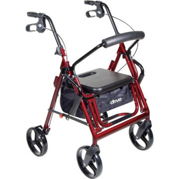 Duet Transport Chair Rollator by Drive