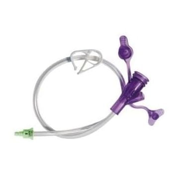 12 Inch Straight Connector w/ Dual ENFit