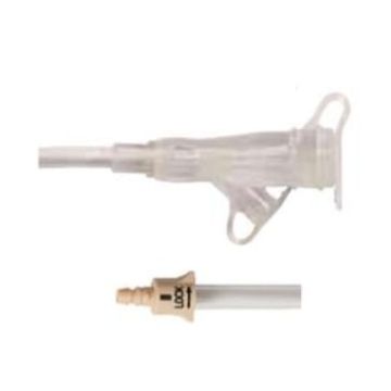 2 Inch Straight Connector w/ Y-Port Adapter (Clear)