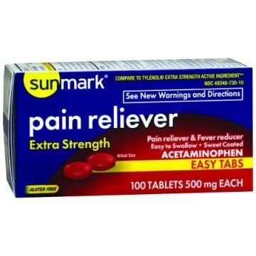 Extra Strength Pain Reliever Easy Tabs