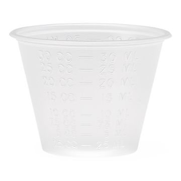 Medline Non-Sterile Graduated Plastic Medicine Cups