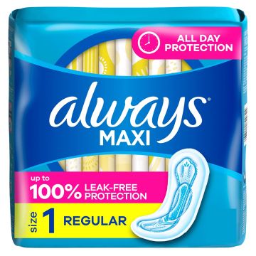 Always Maxi Regular Pads With Wings