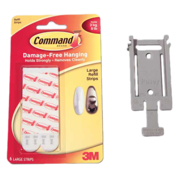 Posey 8208CS Alarm Bracket Stick Wall Mounting
