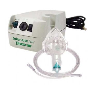 Compressor with ONE Nebulizer 8906 DISPOSABLE with 7 Foot Tubing and Pediatric Mask