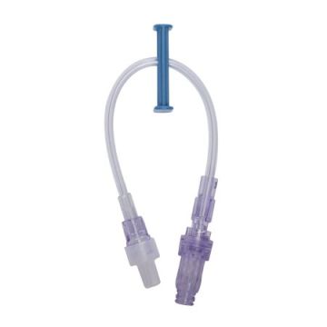CARESITE Positive Displacement Needleless Connector 8" Extension Set