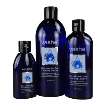 Vashe Wound Cleaning Solution Comes in Multiple Sizes