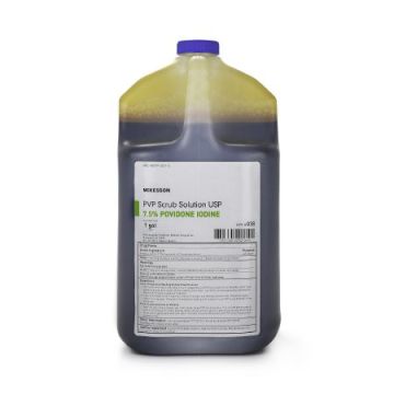 McKesson PVP Scrub Solution 7.5% Strength Povidone-Iodine