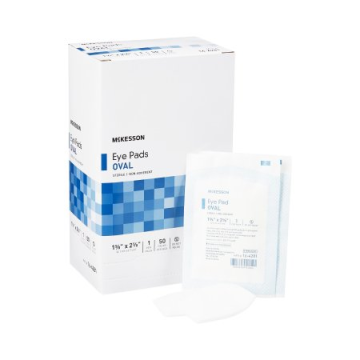 Coviden 2841 Curity 1-5/8 X 2-5/8 Inch Eye Pads, Oval, Sterile