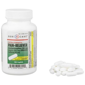 Geri-Care Pain Relief - Asprin, Acetaminophen, Caffeine