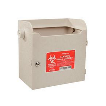 Locking Wall Cabinet for Monoject Sharps Containers 
