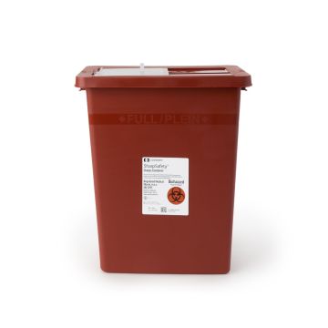 8 gallon with slide lid