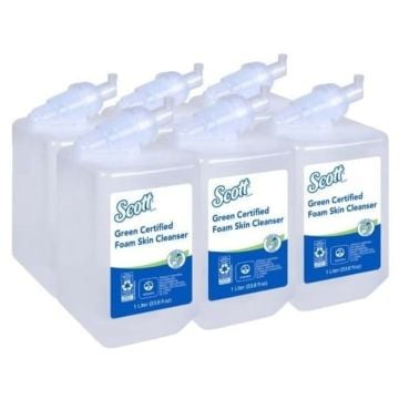 Green Certified Foam Skin Cleanser, Case of 6