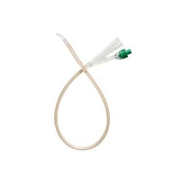 Cysto-Care Folysil Tiemann Coude Silicone Foley Catheter, 2-Way