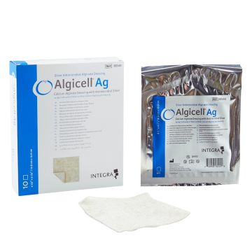 Algicell Ag Silver Calcium Alginate Dressing with Antimicrobial Silver