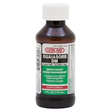 Geri-Care Guaiasorb DM Cold and Cough Relief Liquid