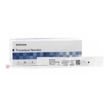 McKesson Quincke Spinal Needle - Several Sizes