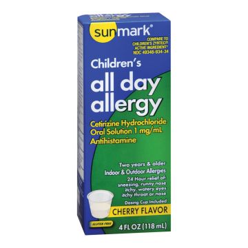 Sunmark Childrens All Day Allergy Oral Solution