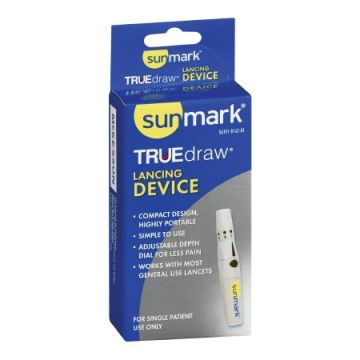 Sunmark Truedraw Lancing Device